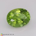 Natural Peridot 6.37 Carats Meadow Green Oval 13x10 mm Loose Gemstone - Image 2