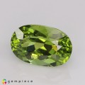 Natural Peridot 5.92 Carats Meadow Green Oval Cushion 13x8 mm Loose Gemstone - Image 2