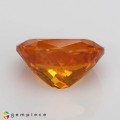 Natural Clinohumite 3.64 Carats Fiery Orange Oval 11x8 mm Loose Gemstone - Image 4