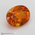 Natural Clinohumite 3.64 Carats Fiery Orange Oval 11x8 mm Loose Gemstone - Image 5