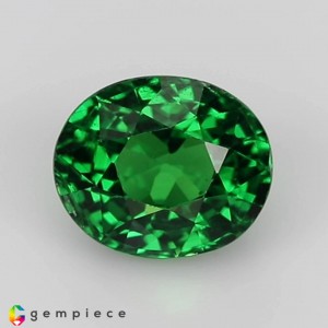 tsavorite garnet  1.09cts - 7x6mm tsavorite garnet  1.09cts - 7x6mm