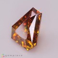 Natural Sphalerite 9.35 Carats Yellow Orange Fancy  13x12 mm Loose Gemstone - Image 3