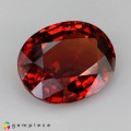 Natural Hessonite garnet 8.30 Carats Cinnamon Red Oval 14x11 mm Loose Gemstone - Image 6