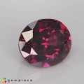 Natural Rhodolite garnet 6.41 Carats Pinkish Red Oval 12x9 mm Loose Gemstone - Image 5