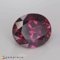 Natural Rhodolite garnet 6.41 Carats Pinkish Red Oval 12x9 mm Loose Gemstone - Image 6