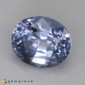 Natural Spinel 3.18 Carats Steel Blue Oval 9x7 mm Loose Gemstone - Image 3