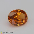 Natural Spessartite garnet 2.04 Carats Fiery Orange Oval 9x7 mm Loose Gemstone - Image 5
