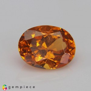 spessartite garnet  2.04cts - 9x7mm