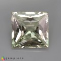 Natural Grossular garnet 3.77 Carats Light Pastel Yellow Square  10x9 mm Loose Gemstone - Image 1