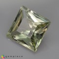 Natural Grossular garnet 3.77 Carats Light Pastel Yellow Square  10x9 mm Loose Gemstone - Image 3