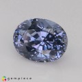 Natural Spinel 4.22 Carats Steel Blue Oval 10x8 mm Loose Gemstone - Image 2