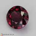 Natural Rhodolite garnet 5.69 Carats Purplish Pink Oval 11x10 mm Loose Gemstone - Image 3