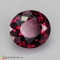 Natural Rhodolite garnet 5.69 Carats Purplish Pink Oval 11x10 mm Loose Gemstone - Image 7