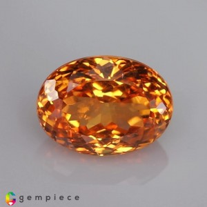 spessartite garnet  2cts - 8x6mm spessartite garnet  2cts - 8x6mm