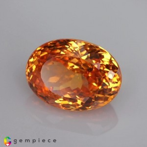 spessartite garnet  2cts - 8x6mm spessartite garnet  2cts - 8x6mm