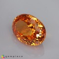 Natural Spessartite garnet 2 Carats Fanta Orange Oval 8x6 mm Loose Gemstone - Image 3