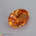 Natural Spessartite garnet 2 Carats Fanta Orange Oval 8x6 mm Loose Gemstone - Image 5