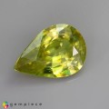 Natural Sphene 2.41 Carats Yellowish Green Pear 11x8 mm Loose Gemstone - Image 6