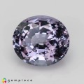 Natural Spinel 3.35 Carats Purple Oval 9x8 mm Loose Gemstone - Image 3