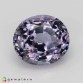 Natural Spinel 3.35 Carats Purple Oval 9x8 mm Loose Gemstone - Image 1