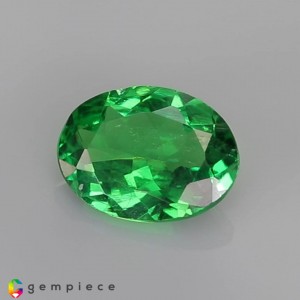 tsavorite garnet  0.97cts - 8x6mm tsavorite garnet  0.97cts - 8x6mm