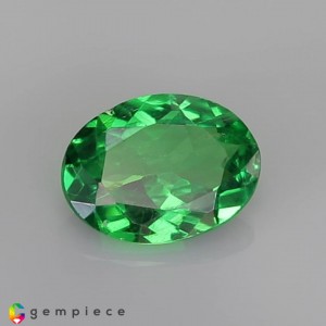 tsavorite garnet  0.97cts - 8x6mm tsavorite garnet  0.97cts - 8x6mm