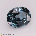 Natural Spinel 3.64 Carats Steel Blue Oval 11x8 mm Loose Gemstone - Image 7