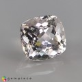 Natural Scapolite 7.83 Carats White Cushion 13x12 mm Loose Gemstone - Image 6