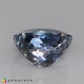 Natural Apatite 10.45 Carats Steel Blue Oval 14x11 mm Loose Gemstone - Image 4