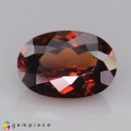 Natural Zircon 9.86 Carats Copper Orange Oval 14x11 mm Loose Gemstone - Image 7