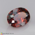 Natural Zircon 9.86 Carats Copper Orange Oval 14x11 mm Loose Gemstone - Image 5