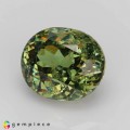 Natural Demantoid garnet 2.01 Carats Green Oval 8x7 mm Loose Gemstone - Image 3