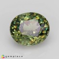 Natural Demantoid garnet 2.01 Carats Green Oval 8x7 mm Loose Gemstone - Image 7