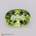 Natural Peridot 4.77 Carats Green Oval 13x9 mm Loose Gemstone - Image 1