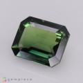 Natural Sapphire 3.01 Carats Green Emerald Cut 9x7 mm Loose Gemstone - Image 3
