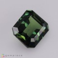 Natural Sapphire 3.01 Carats Green Emerald Cut 9x7 mm Loose Gemstone - Image 6