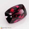 Natural Rhodolite garnet 13.75 Carats Vivid Purplish Red Cushion 17x11 mm Loose Gemstone - Image 3
