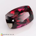 Natural Rhodolite garnet 13.75 Carats Vivid Purplish Red Cushion 17x11 mm Loose Gemstone - Image 5