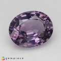 Natural Spinel 2.61 Carats Purple Oval 10x8 mm Loose Gemstone - Image 1