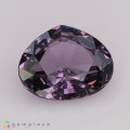 Natural Spinel 2.03 Carats Purple Pear 9x8 mm Loose Gemstone - Image 1
