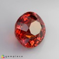 Natural Spessartite garnet 5.57 Carats Orange Red Oval Cushion 10x9 mm Loose Gemstone - Image 5