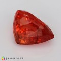 Natural Triplite 4.73 Carats Crimson Orange Pear 11x8 mm Loose Gemstone - Image 4