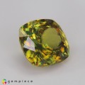 Natural Sphene 3.06 Carats Green Cushion 9x8 mm Loose Gemstone - Image 5