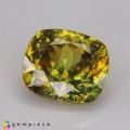 Natural Sphene 3.06 Carats Green Cushion 9x8 mm Loose Gemstone - Image 7