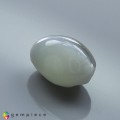 Natural Chrysoberyl cats eye 3.50 Carats Moss Green Oval Cabochon 9x7 mm Loose Gemstone - Image 4