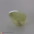 Natural Chrysoberyl cats eye 2.08 Carats Honey Yellow Round Cabochon 7x7 mm Loose Gemstone - Image 3