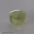 Natural Chrysoberyl cats eye 2.08 Carats Honey Yellow Round Cabochon 7x7 mm Loose Gemstone - Image 4