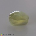 Natural Chrysoberyl cats eye 2.08 Carats Honey Yellow Round Cabochon 7x7 mm Loose Gemstone - Image 5