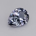 Natural Spinel 2.71 Carats Steel Blue Pear 10x8 mm Loose Gemstone - Image 1