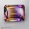 ametrine  36.66cts - 23x18mm